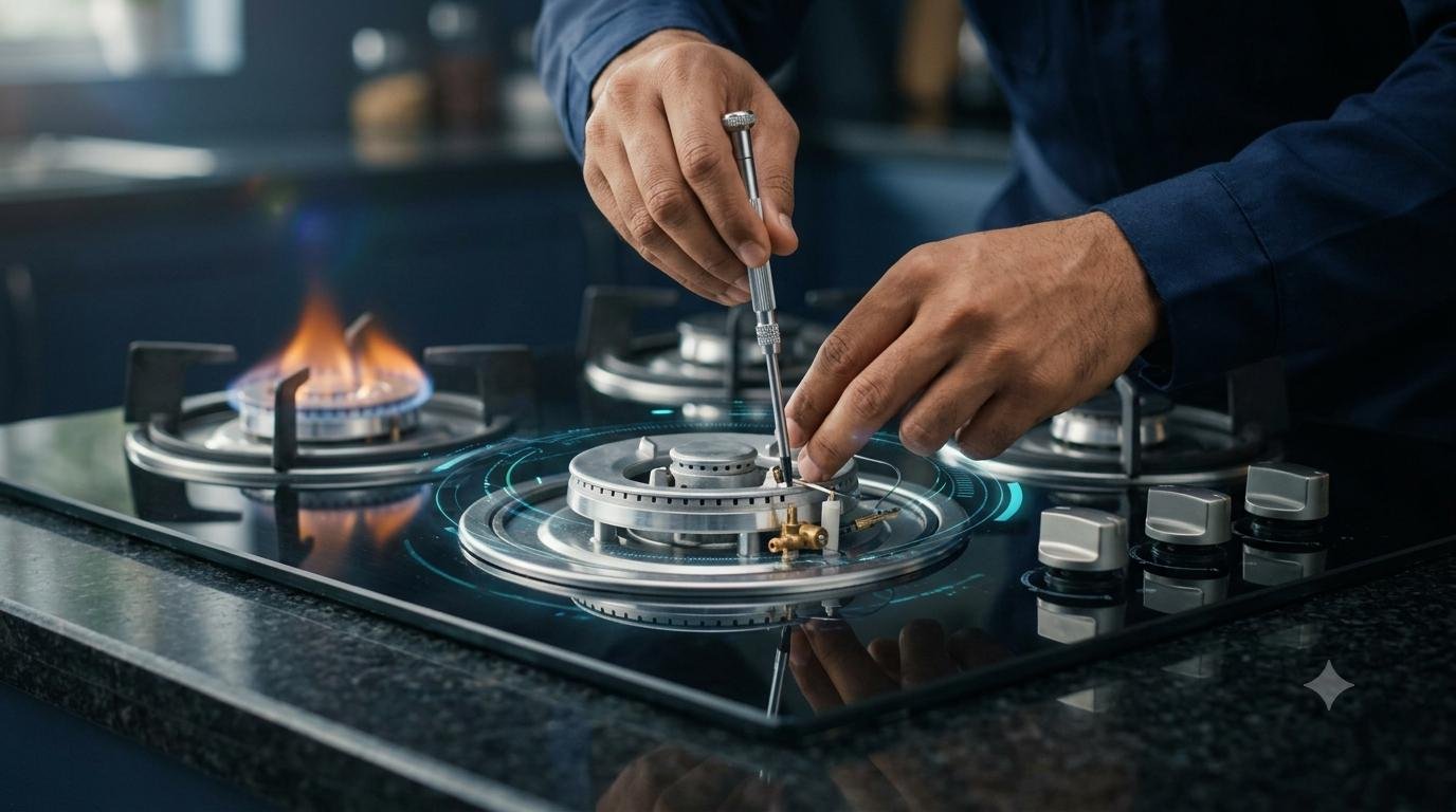 Hob stove repair